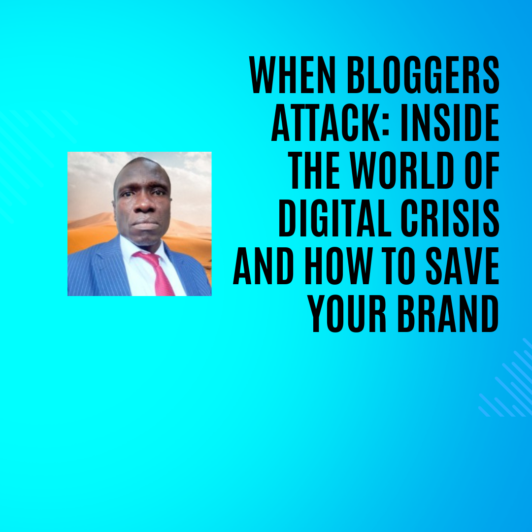 Portrait of Hezron Ochiel, author and strategic communications expert, sharing insights on managing digital crises and protecting brand reputation.