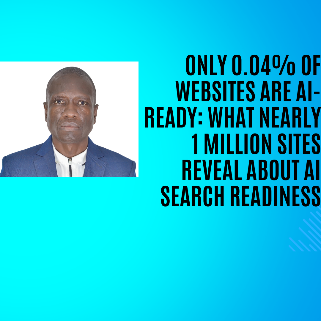 Only 0.04% of Websites Are AI-Ready: What Nearly 1 Million Sites Reveal About AI Search Readiness